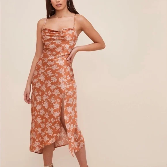 Astr | Dresses | Astr Gaia Midi Dress | Poshmark